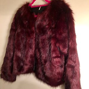Free People Fur Coat